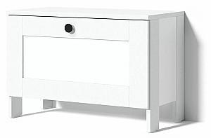 Dulap pentru incaltaminte Fabrik Home Mezzo 1D Frasin Alb