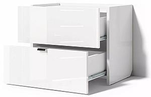 Noptiera Fabrik Home Hardy Alb Lucios