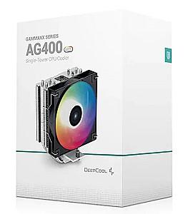 Cooler procesor DEEPCOOL AG400 LED (R-AG400-BKLNMC-G-1)