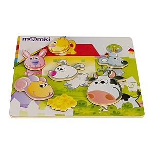 3D Puzzle Momki Animale de companie (Magnetic)