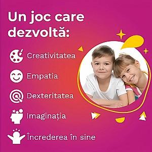 Joc de masa Toys outlet Cartonașe Buboo 3 în 1  pentru Fetițe