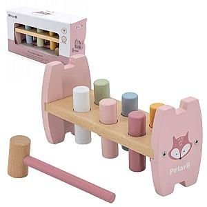 Sortator PolarB Jucărie-ciocănitoare „Vulpe”