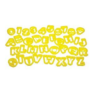 Forma pentru copt Toys outlet Set de 36 forme  Alpha-Numeric