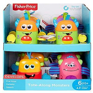 Jucarie interactiva Toys outlet Mini monstru vesel”, 4 modele