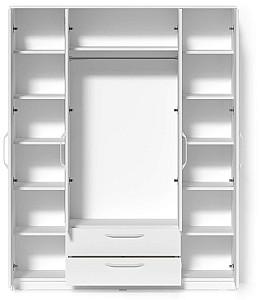 Dulap Fabrik Home Linia Nr.1 1600 Alb / Frasin Alb