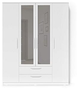 Dulap Fabrik Home Linia Nr.1 1600 (cu oglinda) Alb / Frasin Alb