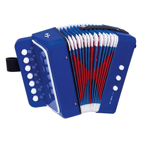 Jucarie muzicala Bino Acordeon albastru 86584