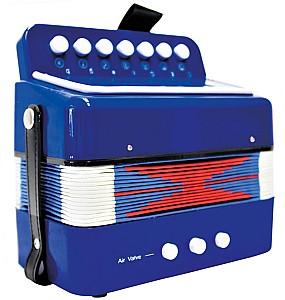 Jucarie muzicala Bino Acordeon albastru 86584