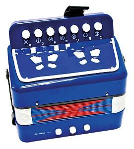 Jucarie muzicala Bino Acordeon albastru 86584