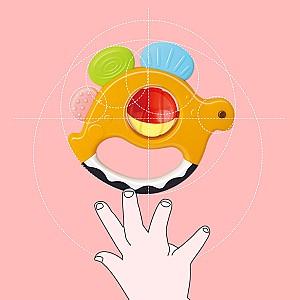 Jucarie bebelus Hola Toys Set de zornăitoare Dinozauri