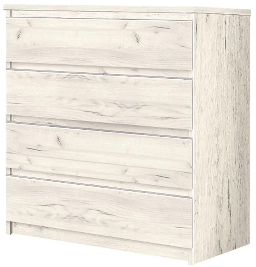 Comoda Modern Komfi 75cm Stejar Craft Alb