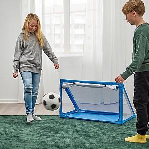 Jucarie de plus IKEA Sparka Minge de fotbal Negru/Alb