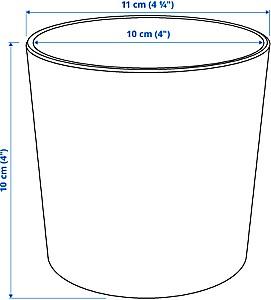  IKEA Boysenbar interior/exterior 9cm Gri