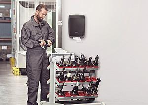 Dispenser servetele baie Katrin Hand Towel M Black