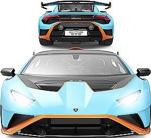 Jucarie teleghidata Rastar 1:14 Lamborghini Huracan STO Blue