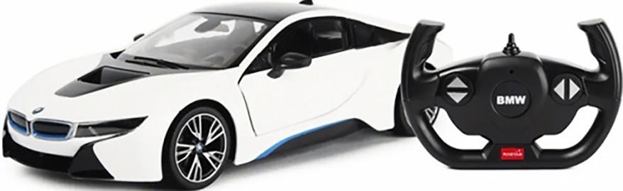 Jucarie teleghidata Rastar BMW i8 1:14 White