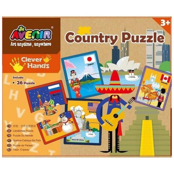 Puzzle Momki Țări