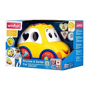 Jucarie de impins si tras winfun Masina-Sorter