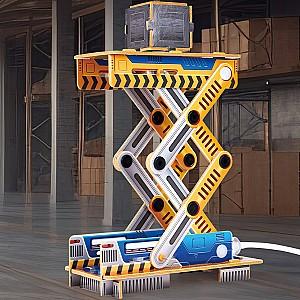 3D Puzzle CubicFun Lift hidraulic