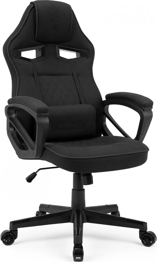 Fotoliu gaming SENSE7 Knight Fabric Black