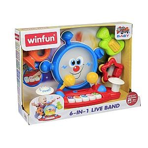 Jucarie muzicala winfun 6 in 1 (eng)