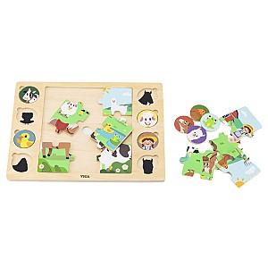 Puzzle VIGA Animale de fermă