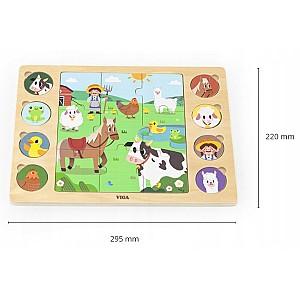 Puzzle VIGA Animale de fermă