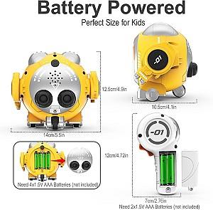 Robot jucarie Ahead Toys 3 culori, ZJA349377
