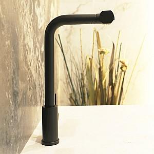 Baterie pentru lavoar Mat|eco Multiform Negru Mat