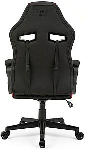 Fotoliu de birou SENSE7 Knight Fabric Black and Red