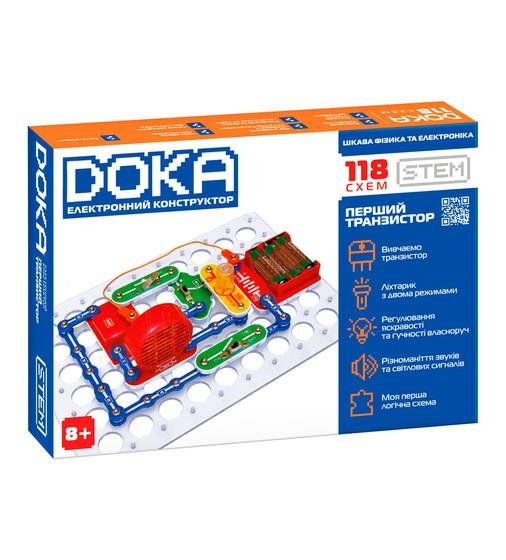 Constructor DOKA Primul Tranzistor 118 scheme (D70701)