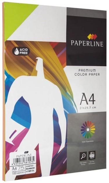 Hirtie colorata imprimanta Paperline RAINBOW-MIX 82O-100