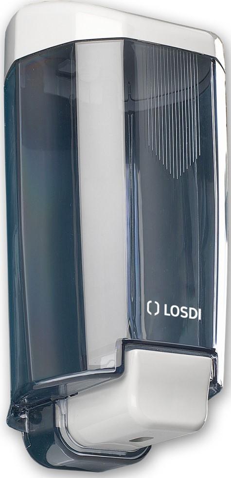 Dozator sapun lichid Losdi Sidney Transparent White 1000 ml