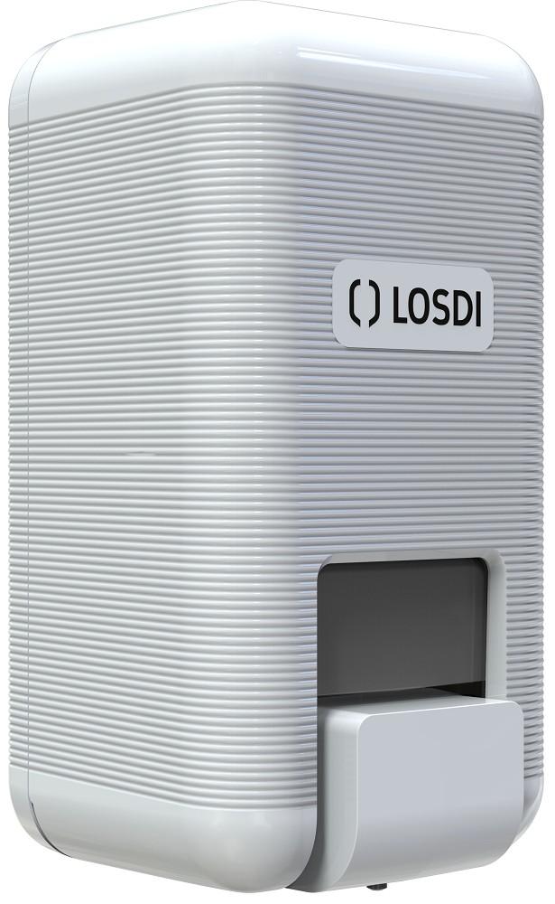 Dozator sapun lichid Losdi Eco-Luxe White 1000ml