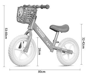 Bicicleta fara pedale 4Play Speed A6688 Pink