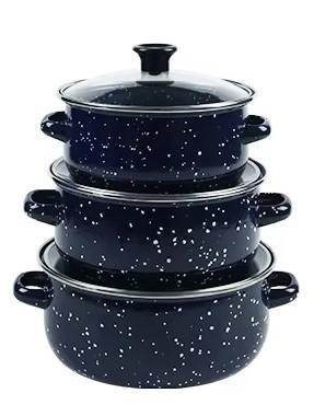 Set vase de gatit 4Life Ruibeiru Dark Blue 6pcs