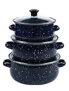 Set vase de gatit 4Life Ruibeiru Dark Blue 6pcs