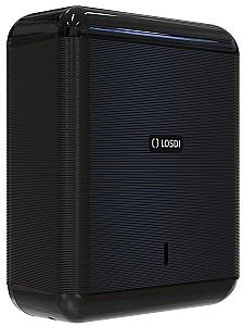 Dispenser servetele baie Losdi Eco-Luxe Black CP-3009-BL