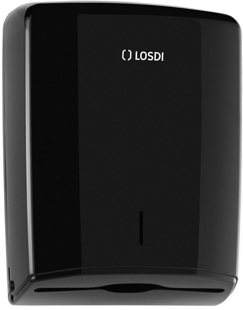 Dispenser servetele baie Losdi Elegance Black CP-0106C-BL