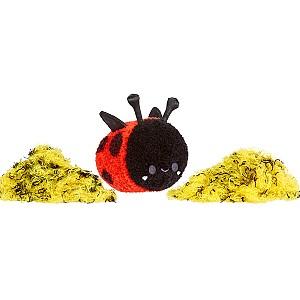 Jucarie antistres Fluffie Stuffiez Small Plush – Albinuta/Buburuza