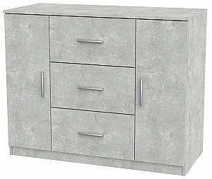 Comoda KompaniT 3+2 Atelie Deschis (Gri)