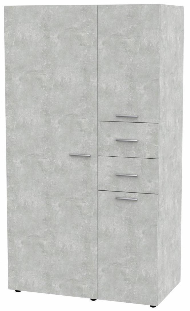 Dulap KompaniT 19 Atelie Deschis (Gri)