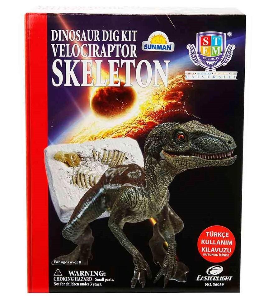 Set de cercetare pentru copii VLM scheletul de Velociraptor (36059)