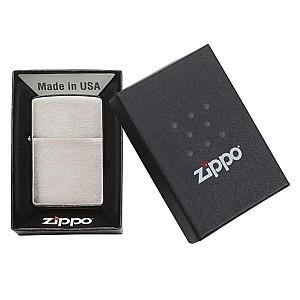 Bricheta Zippo Brushed Finish Chrome 200