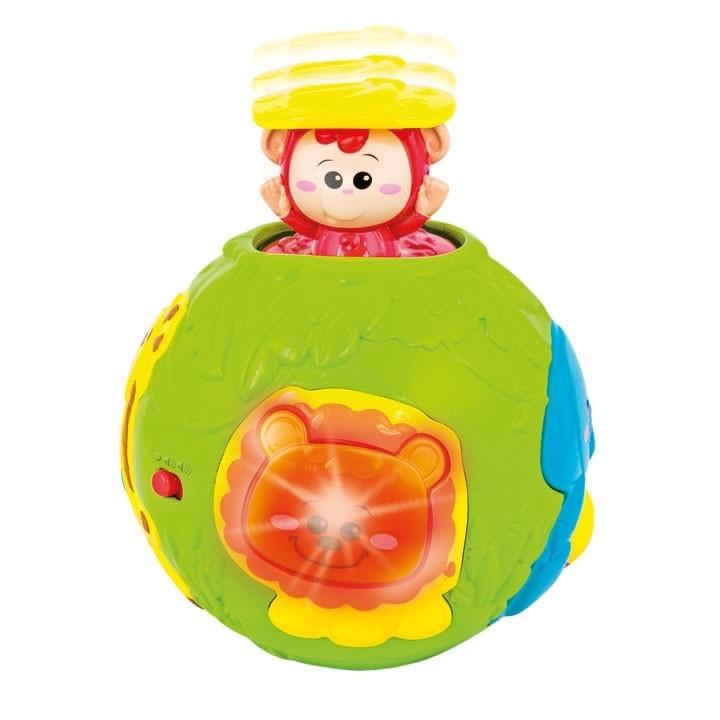 Jucarie interactiva winfun Minge Jungle cu activitati
