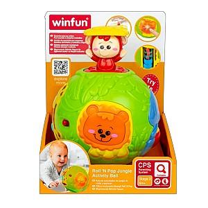 Jucarie interactiva winfun Minge Jungle cu activitati