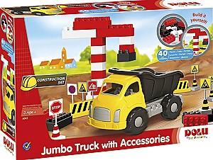 Constructor Dolu Jumbo Truck with Accessories 6045