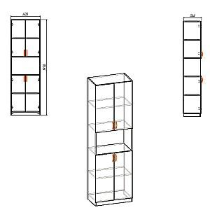 Dulap KompaniT KSH-5 Stejar Sonoma