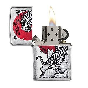 Bricheta Zippo Asian Tiger Design 29889 200