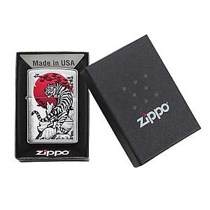 Bricheta Zippo Asian Tiger Design 29889 200
